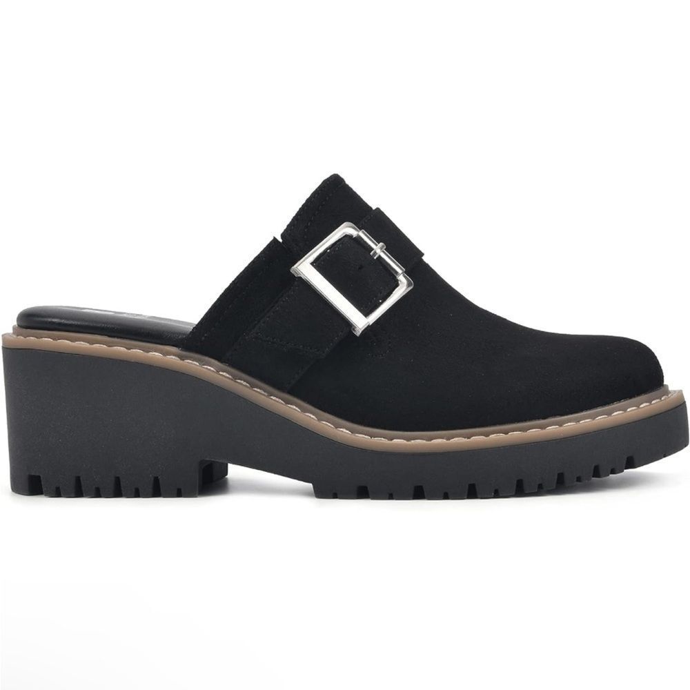 WHITE MOUNTAIN Shoes Women's Daring Mule Black Size 7